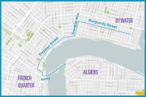 Routes for Getting Around New Orleans