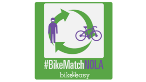 #BikeMatchNOLA closing in on 100 Matches!