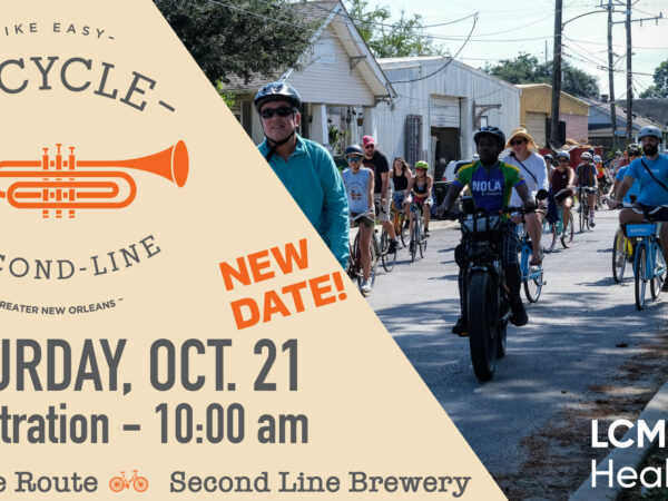 IMPORTANT Update on this year’s Bicycle Second Line – NEW DATE!