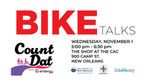 BIKE Talks – Count Dat – Understanding why tracking local data is important for us to become better advocates